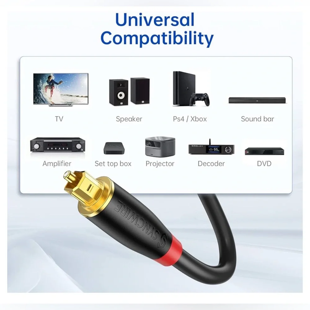 🆕 digital optical audio cable